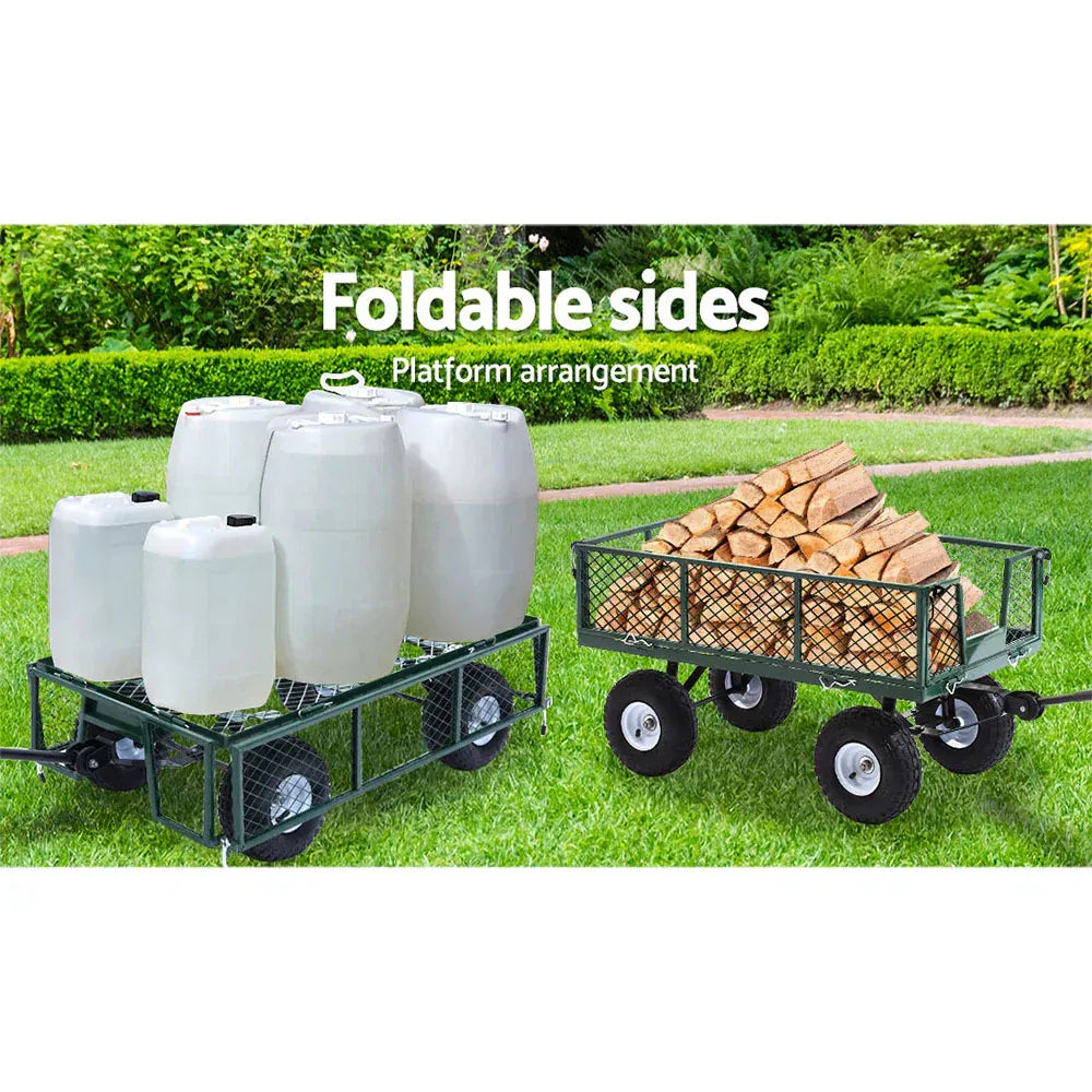 🔥Hot Sale🎁Mesh Garden Steel Hand Truck & free shipping