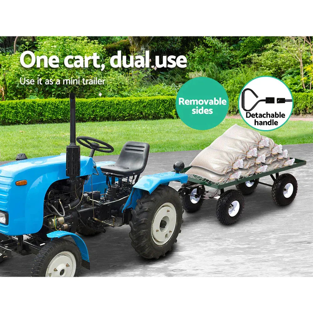 🔥Hot Sale🎁Mesh Garden Steel Hand Truck & free shipping
