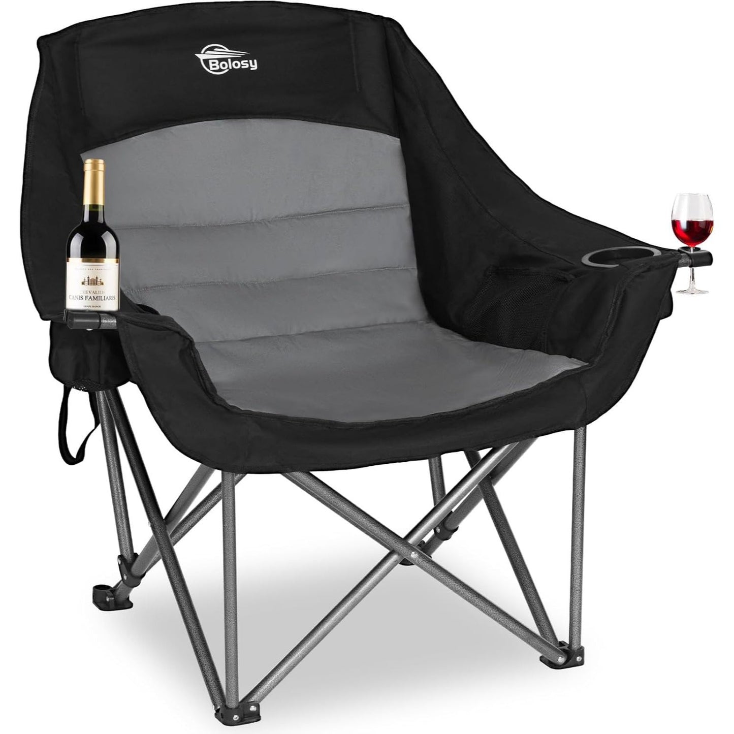 Oversized XL Camping Chairs for Adults Heavy Duty Support 500 lbs